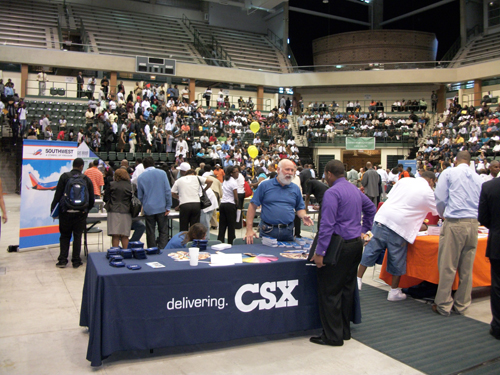 CSX Career Fair Display 8 8 2011