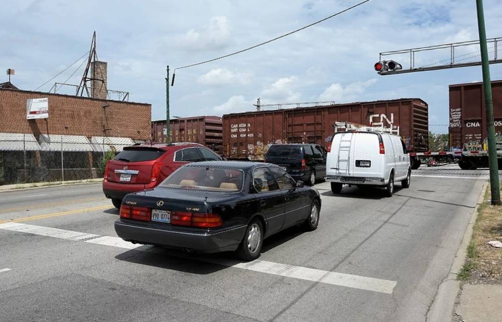 archer avenue and belt railway of chicago grade separation